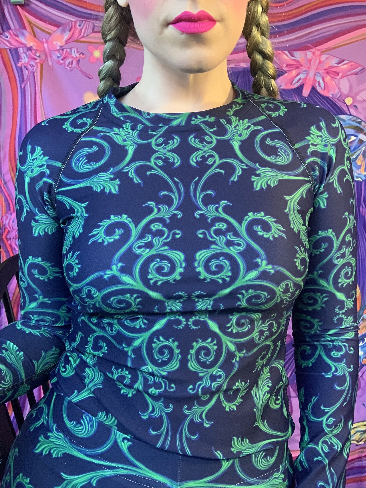 Deep Forest Athleisure Top (PRE ORDER)