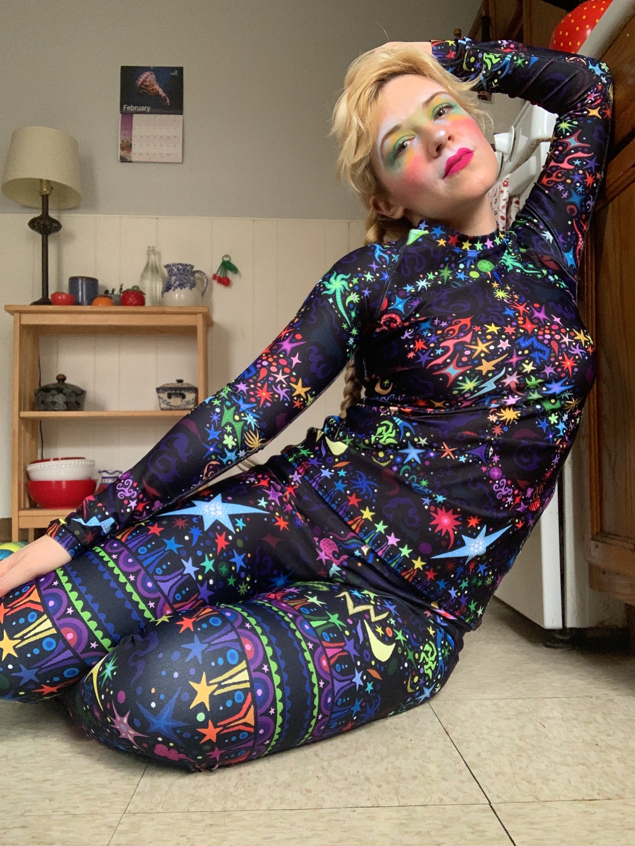 Rainbow Star Athleisure Top (PRE ORDER)
