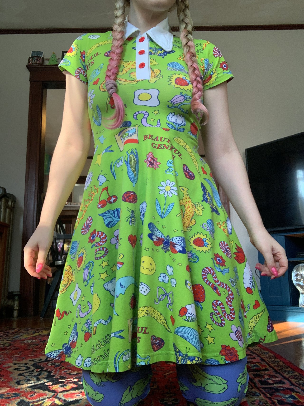 Mini Picnic Dinner Dress (PRE ORDER) Wednesday Frizzle!