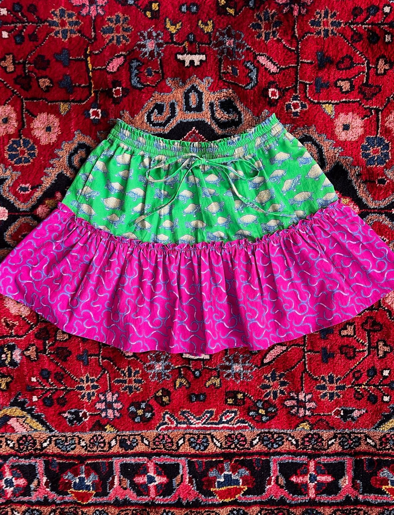 Slow Fashion Mini Skirt