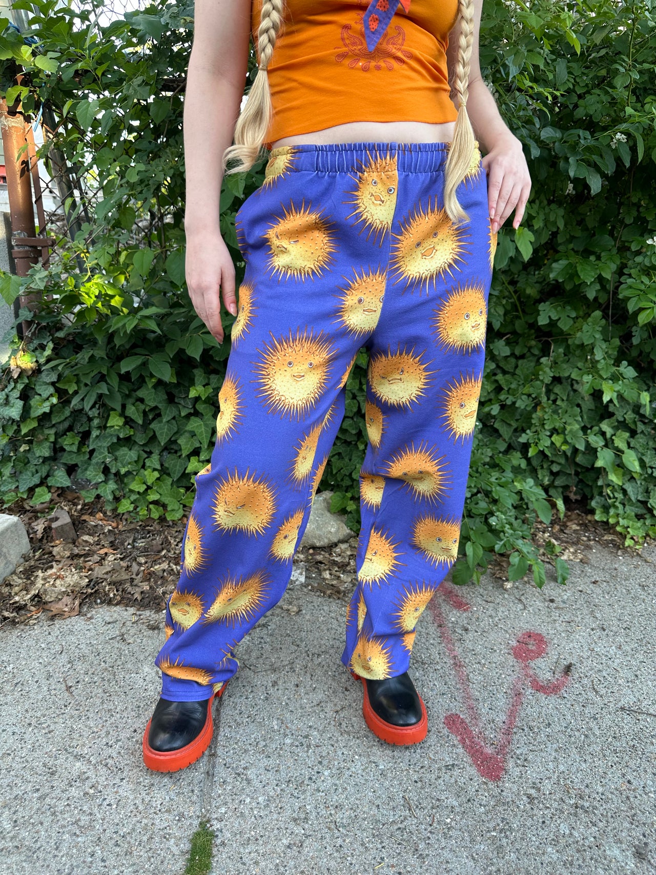 (PRE ORDER) Pufferfish Pants (95% cotton)