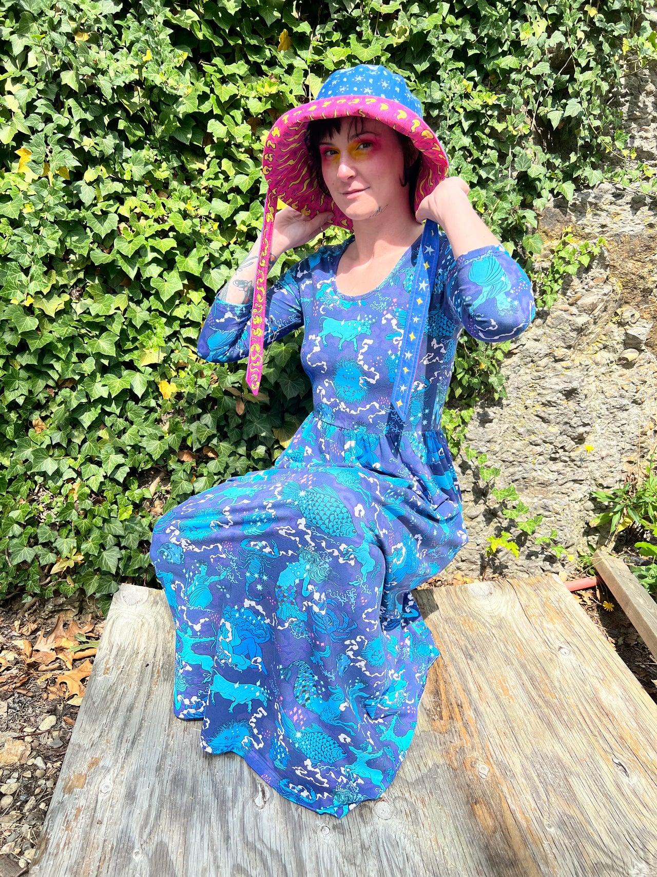 Blue Zodiac Dress