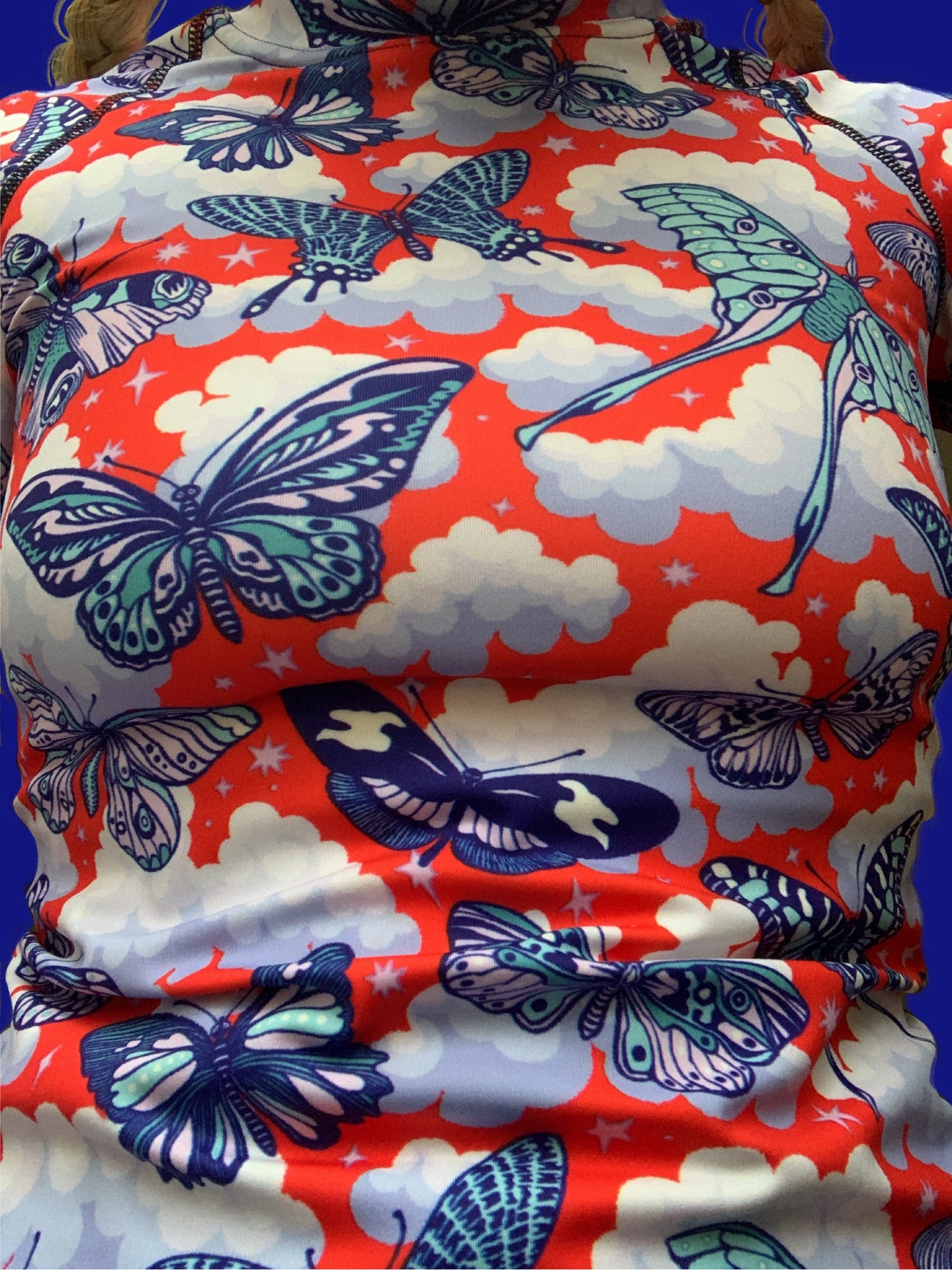 butterfly sky athleisure top (PRE ORDER)