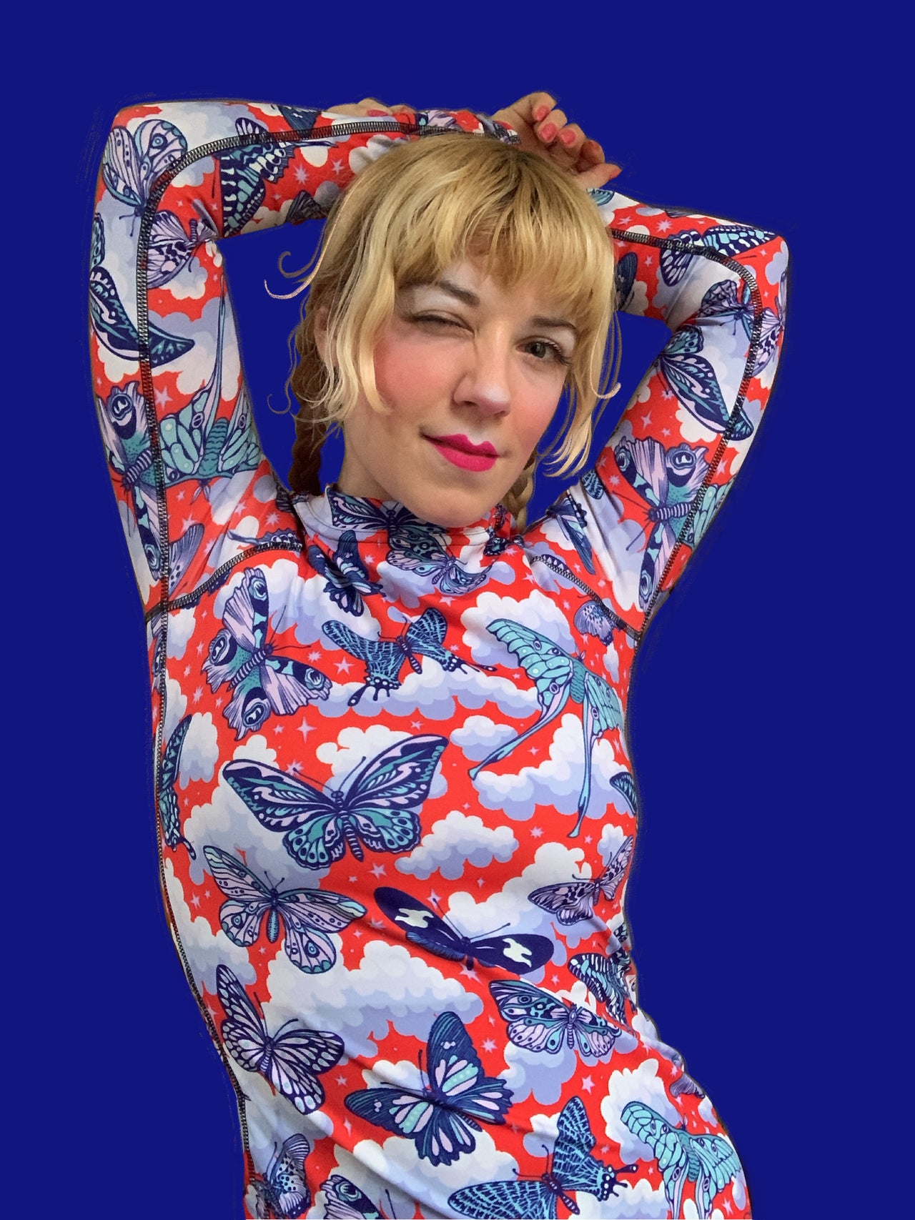 butterfly sky athleisure top (PRE ORDER)