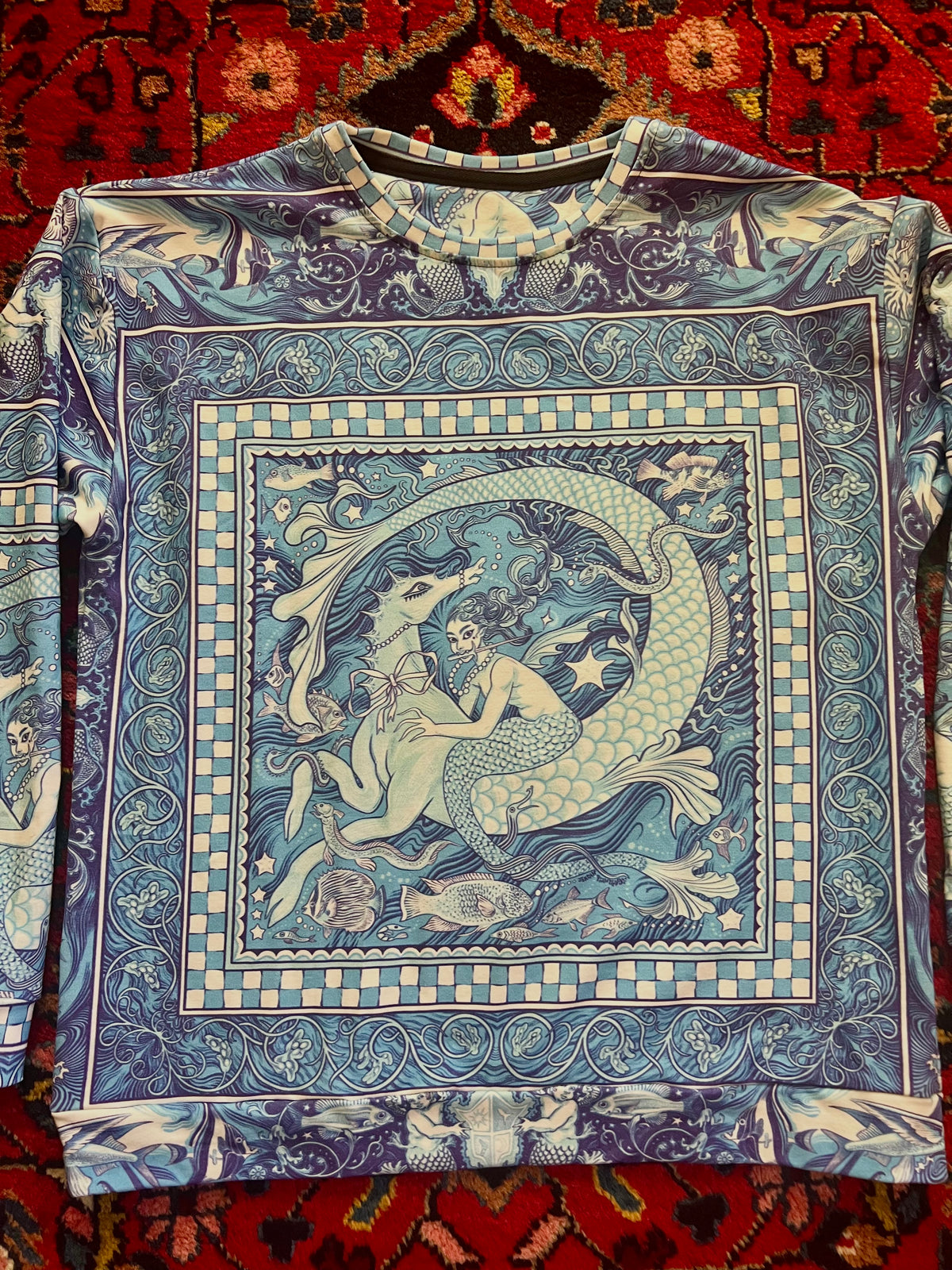 (pre-order) Battle Mermaid Pullover (now in 95% cotton)