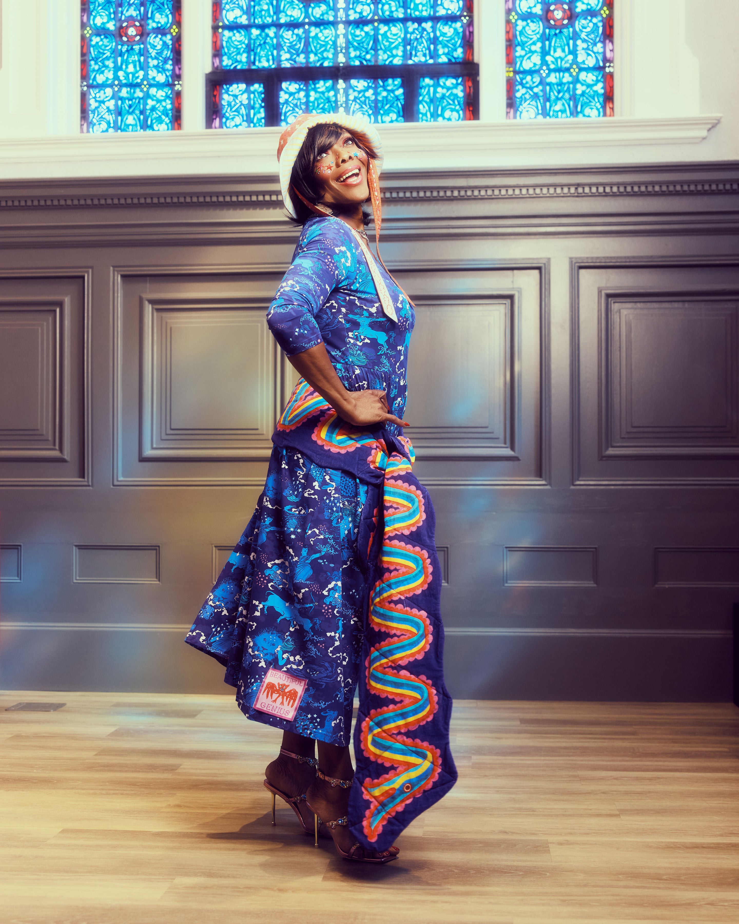 Blue Zodiac Dress * Beautiful Genius by Jordan Piantedosi