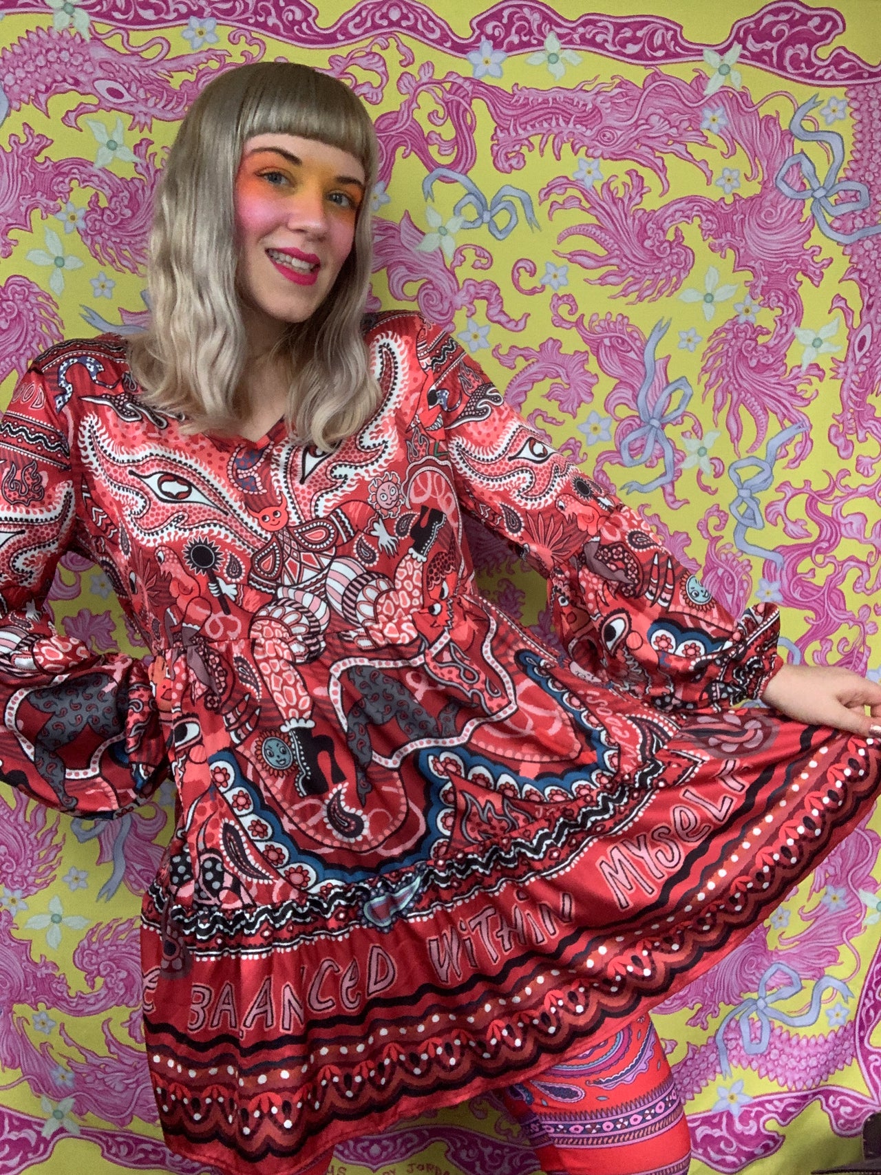 Forces of Good and Evil Mini Dress