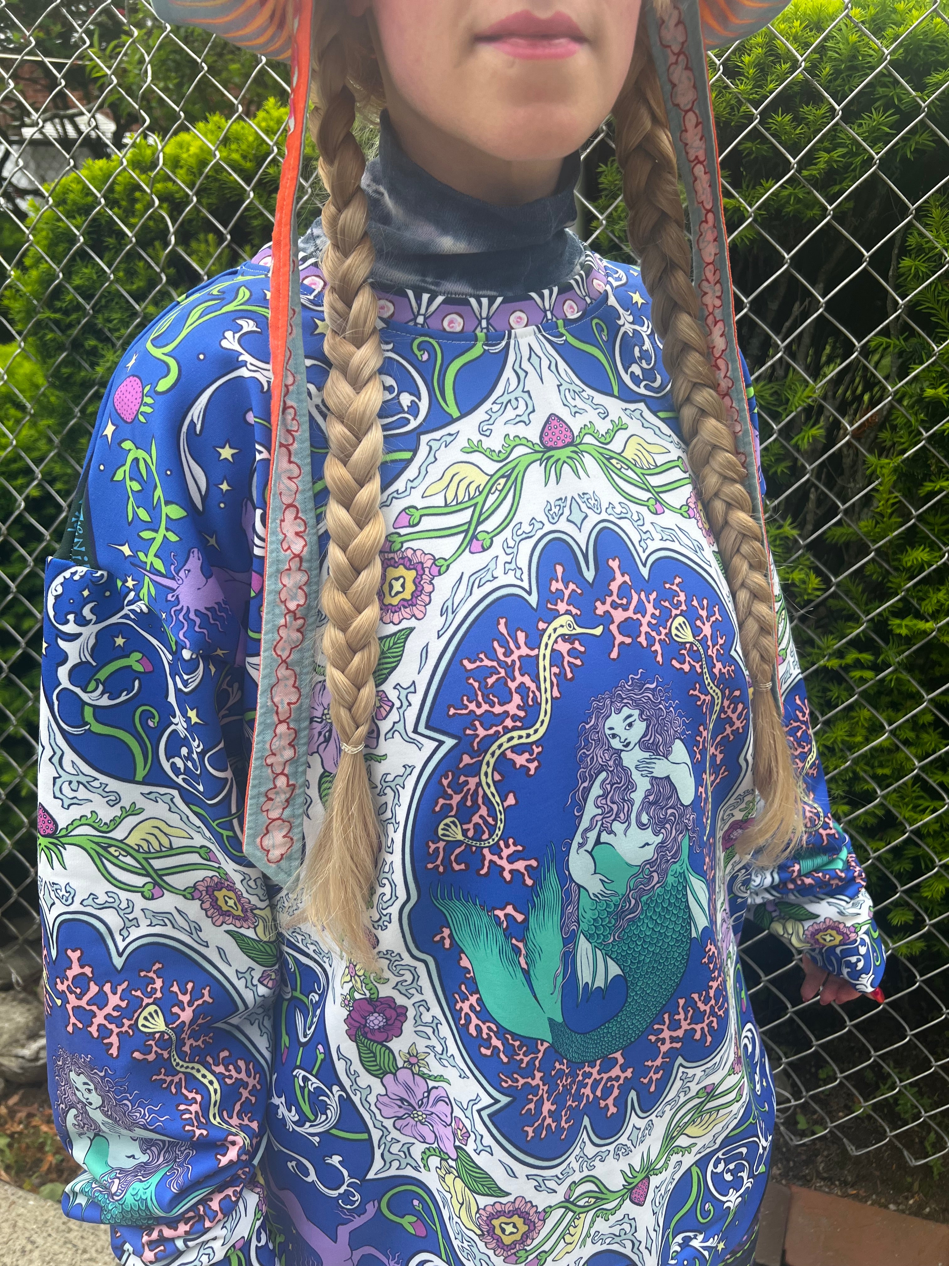 pre-order) Magic Mermaid Pullover (now in 95% cotton!) * Beautiful