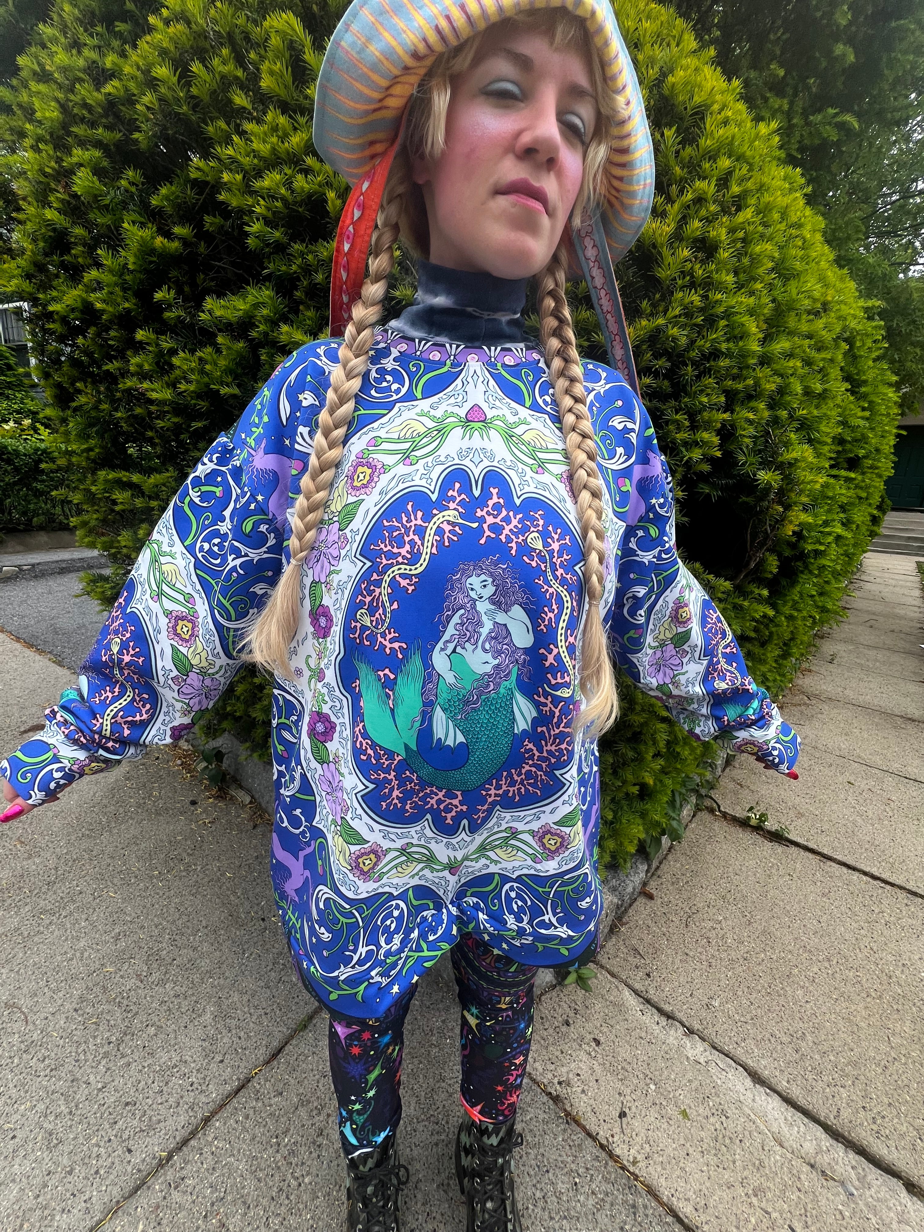 pre-order) Magic Mermaid Pullover (now in 95% cotton!) * Beautiful