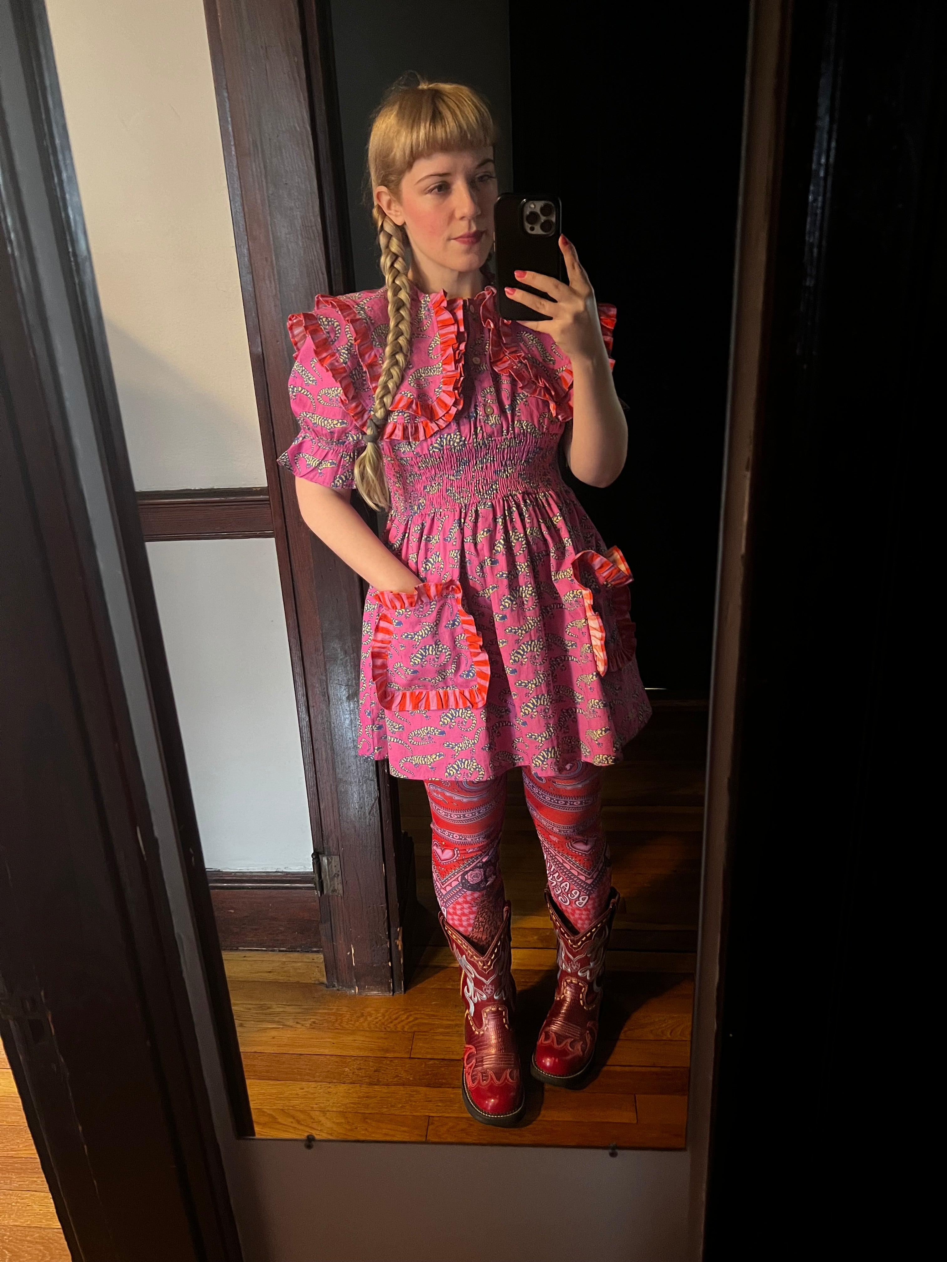 Tiger Salamander Babydoll Dress * Beautiful Genius by Jordan