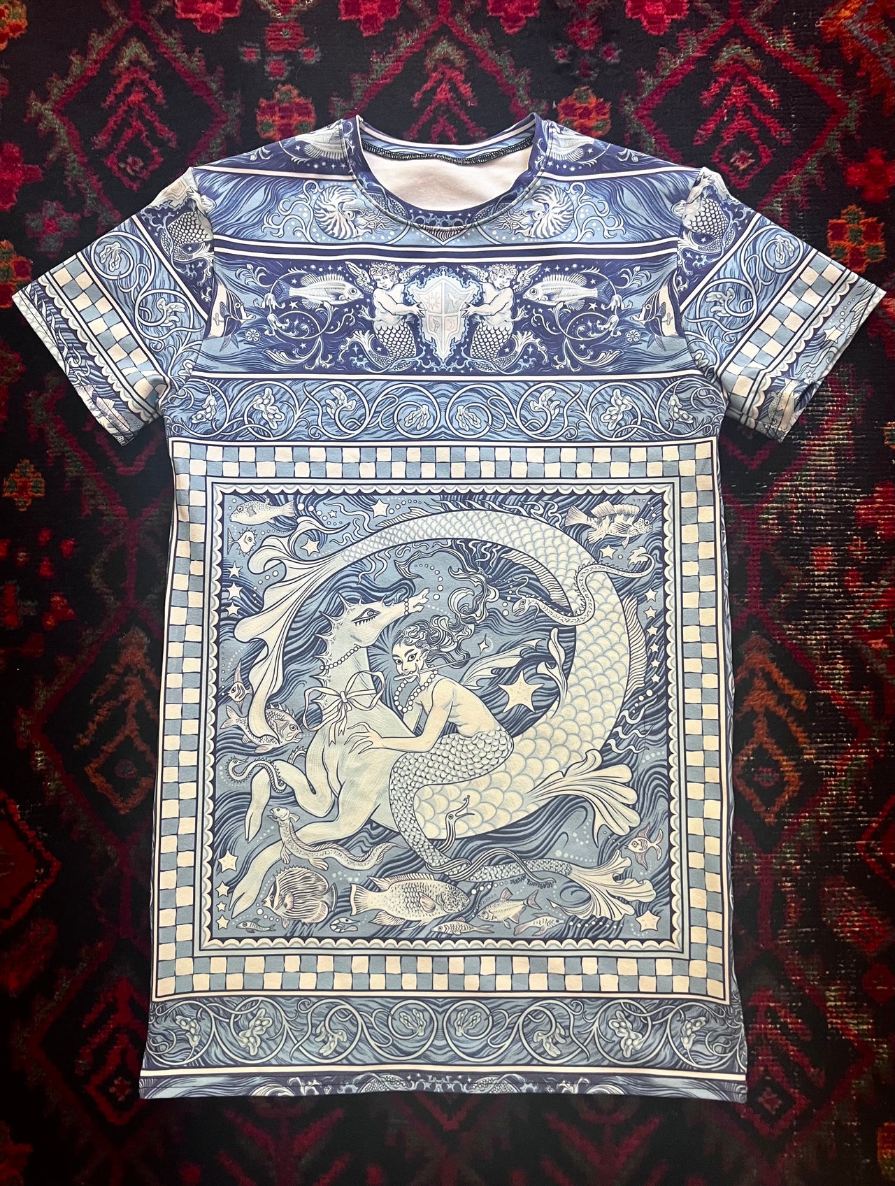 (PRE ORDER) Battle Mermaid Tshirt Dress (95% cotton)