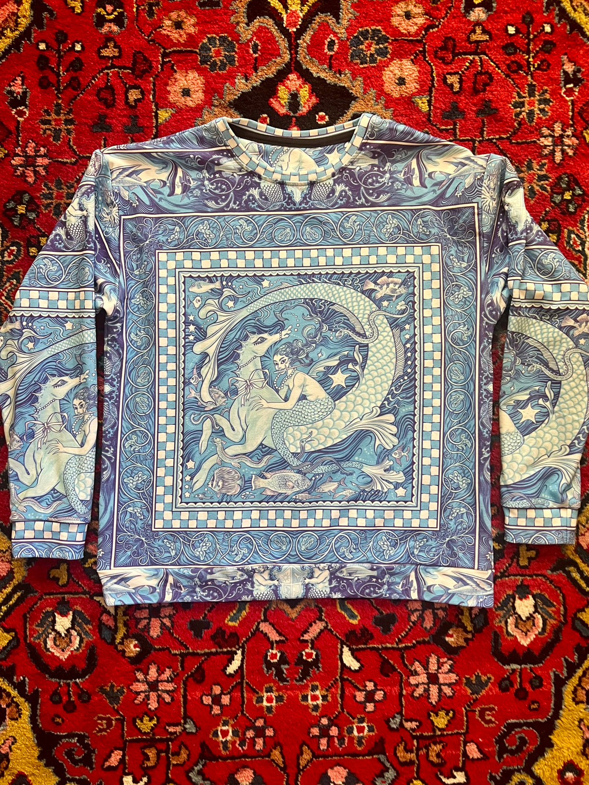 (pre-order) Battle Mermaid Pullover (now in 95% cotton)
