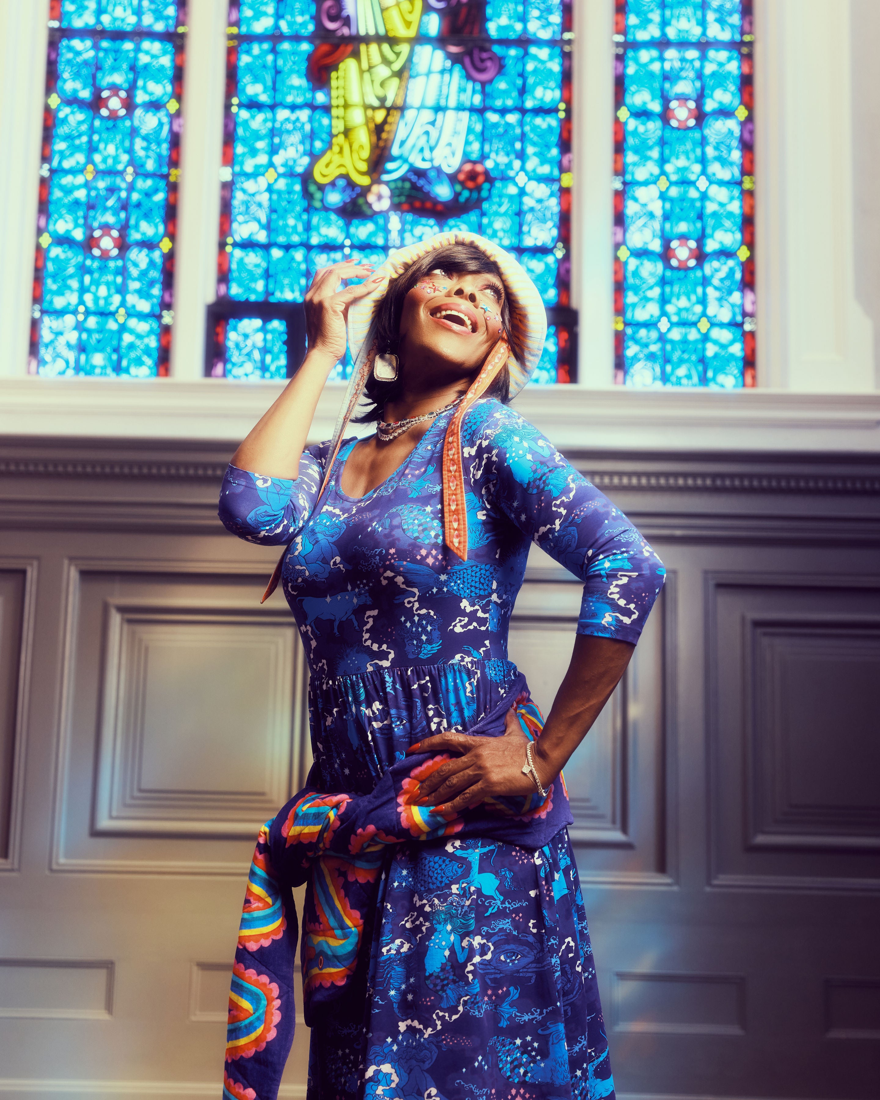 Blue Zodiac Dress * Beautiful Genius by Jordan Piantedosi